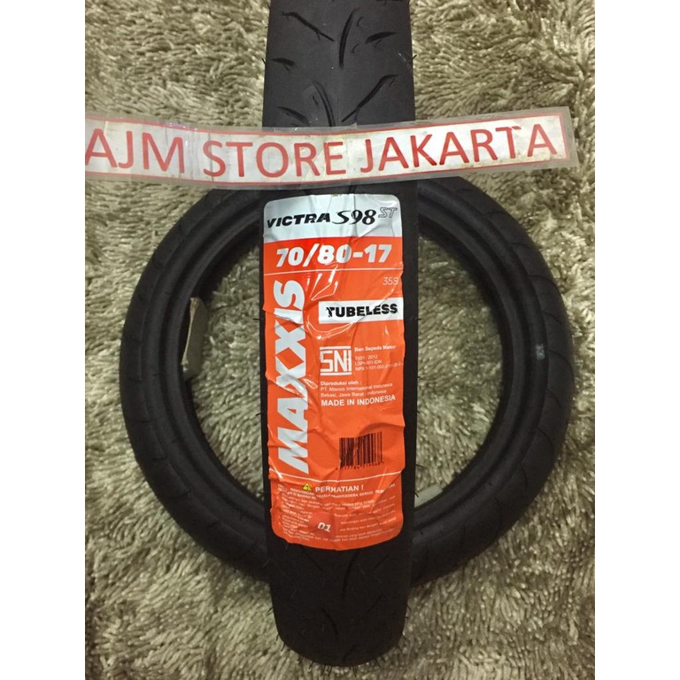 Maxxis Victra 70/80-17 Tubeless...