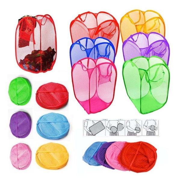 Keranjang BAJU KOTOR LIPAT POLOS  - Keranjang Baju Lipat