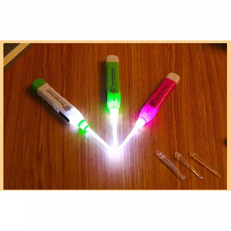 PEMBERSIH TELINGA LED / EARPICK LED / KOREK KUPING LED