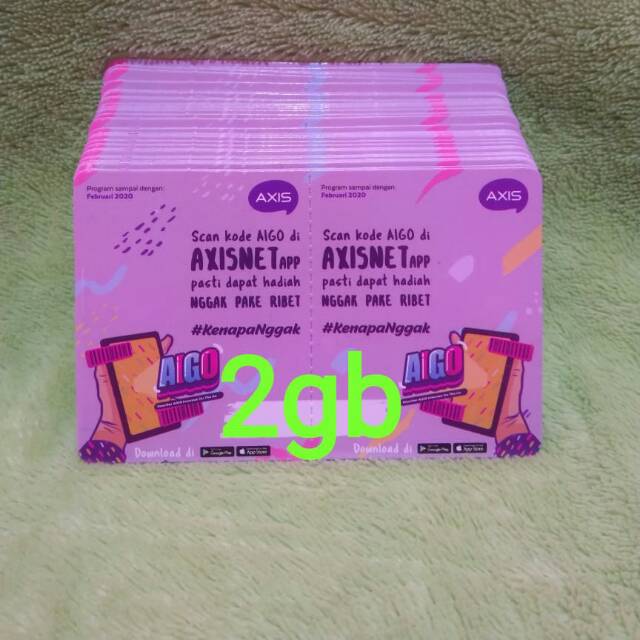 axis 2gb/axis voucher lokal salatiga kab. semarang dan kendal