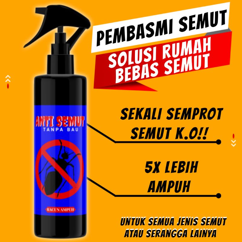 PEMBASMI SERANGGA SEMUT PENGUSIR SEMUT OBAT SEMUT RUMAH ANTI SEMUT PALING AMPUH