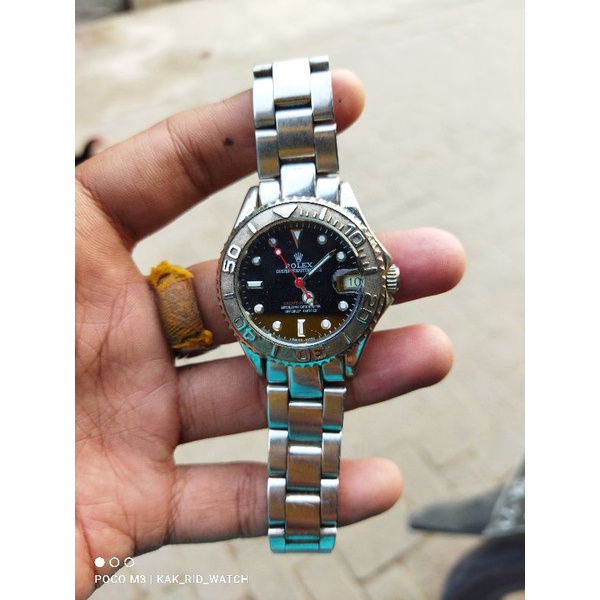 ROLEX YACTH MASTER PRIA SECOND BUKAN ORIGINAL