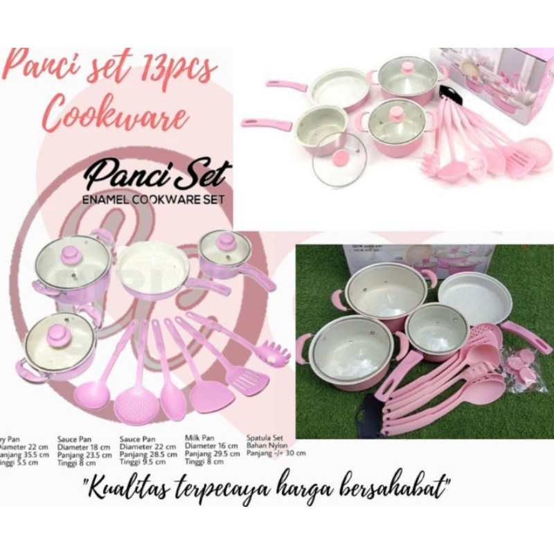 Enamel Cookware set