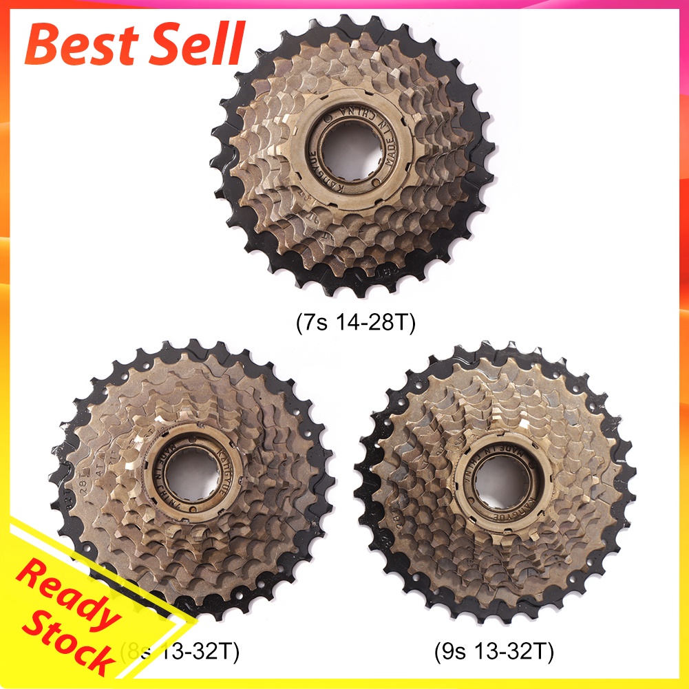 14-28T 13-32T 7 8 9 Speed Mountain Bicycle Bike Freewheel Cassette Sprocket