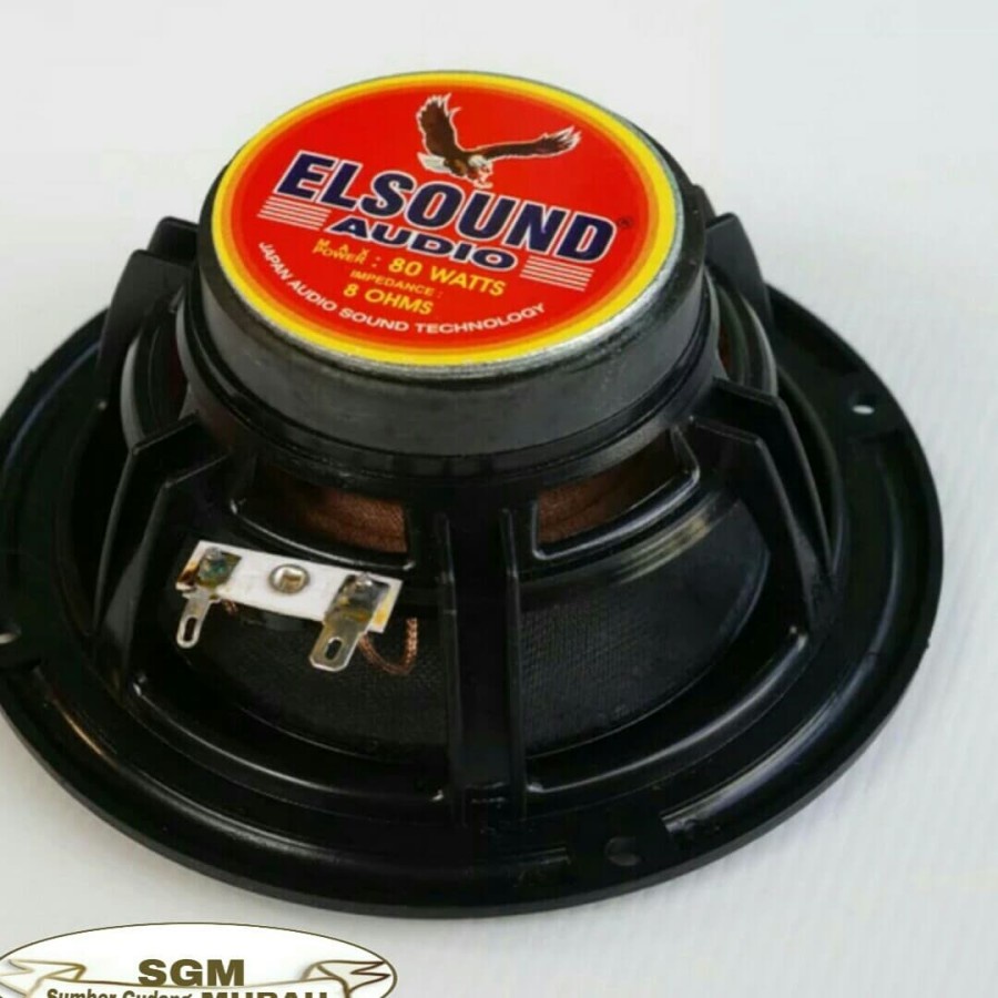 SPEAKER ELSOUND 5 INCH ORIGINAL magnet besar   casing besi