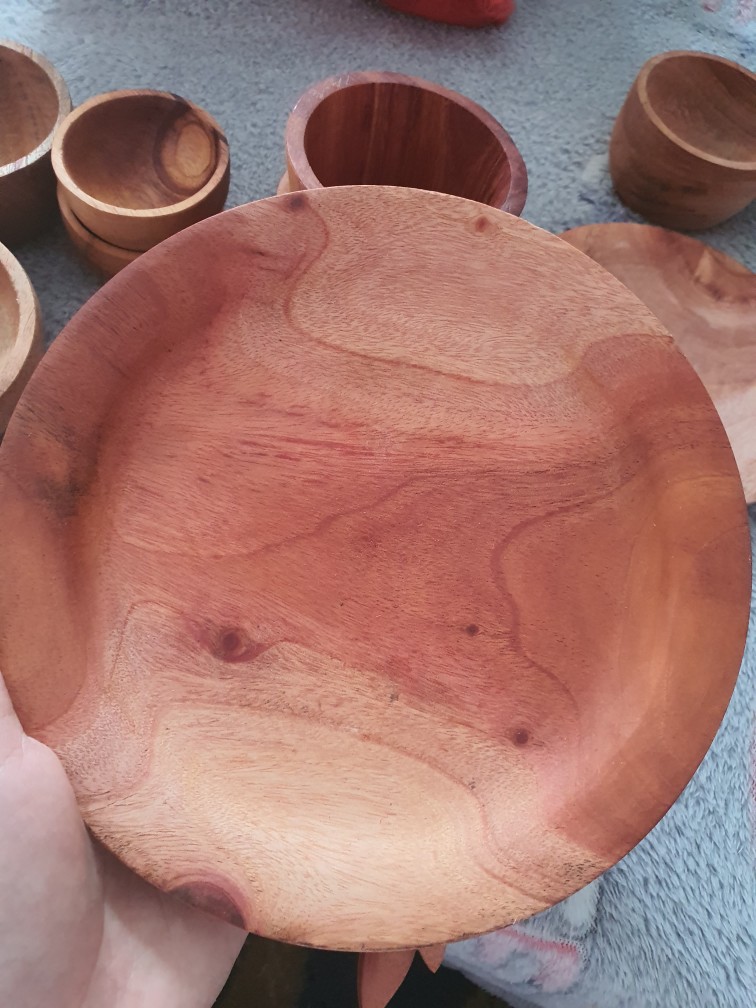 Piring Kayu Standart Premium