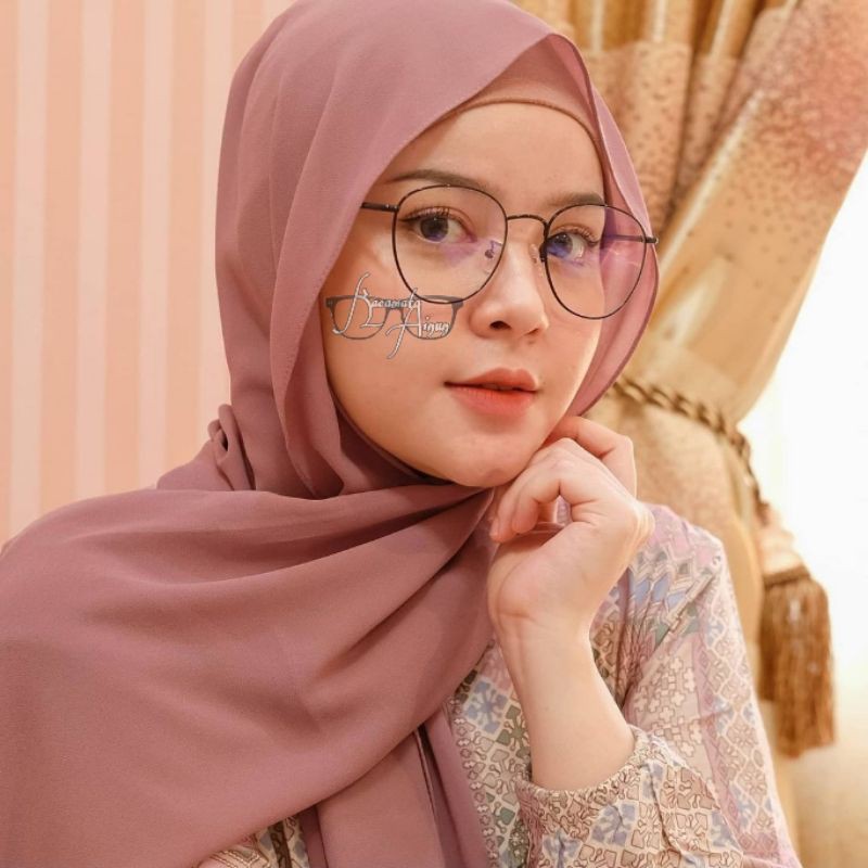 Kacamata besi oval | gtatis lensa photocromic/blueray | F3260