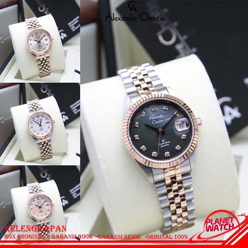 JAM TANGAN WANITA JAM TANGAN ORIGINAL ALEXANDER CHRISTIE WANITA ORIGINAL JAM TANGAN ALEXANDRE CHRIST