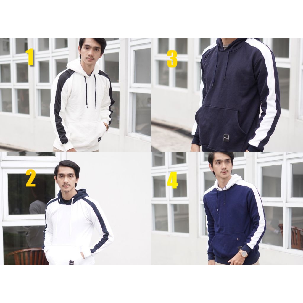 Jaket/Hoodie Steigen Black/Navy