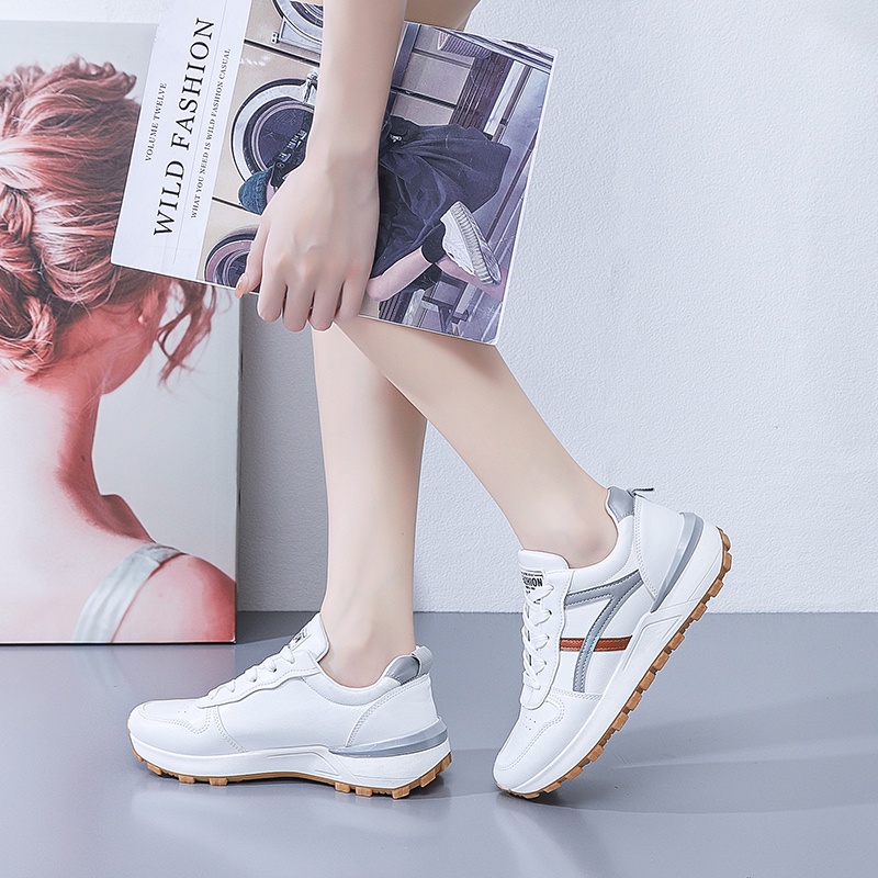 Sepatu wanita - sepatu sneaker wanita ZA RA model trendy bisa untuk sepatu olahraga dan sepatu joging bahan berkualitas sepatu aerobic CIRCLE EIGHT