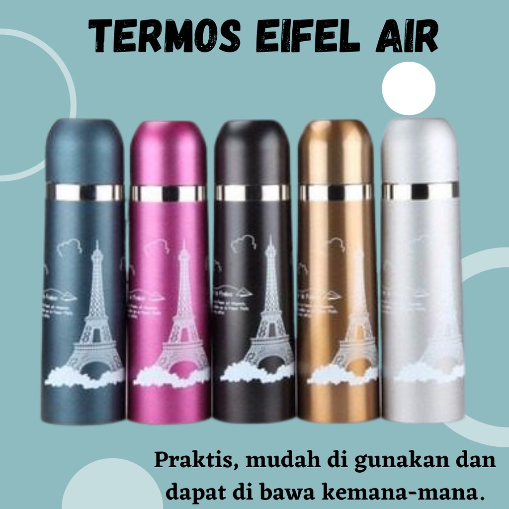 TERMURAH [TERMOS PARIS ORIGINAL] PANAS DINGIN AWET TAHAN LAMA BERKULITAS FREE BUBBLE