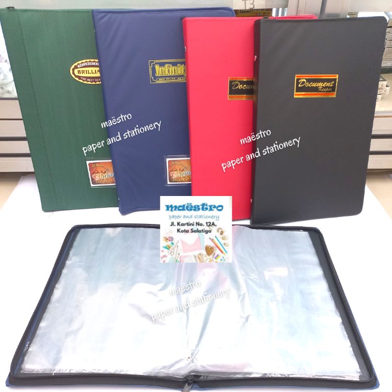 

Document Keeper Prestige/ Infinity / Briliant / Map Dokumen Folio Murah