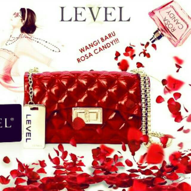 Tas jelly glossy level import batam original murah
