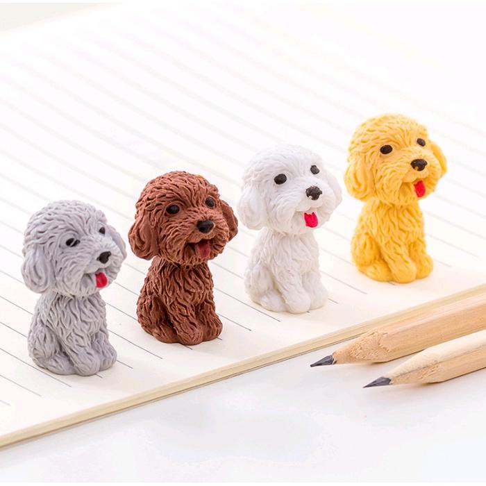

PENGHAPUS PENSIL LUCU / UNIK MOTIF ANJING POMERANIAN TEDDY BEAR MURAH MERIAH