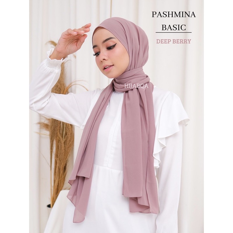 HIJABQA - Pashmina Basic Ceruty Babydoll Polos