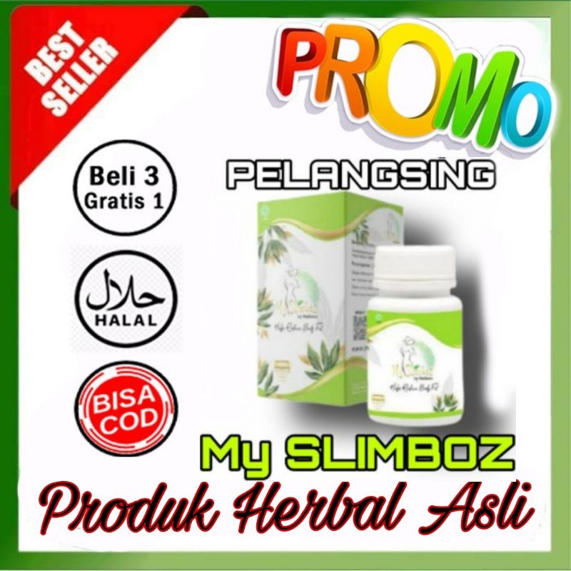 My Slimboz Jamu Diet Penurun Berat Badan capsule Bestseller