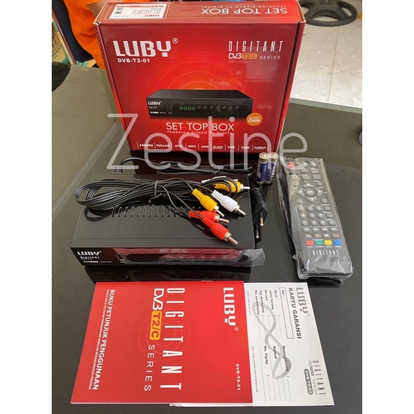Set Top Box Penerima Siaran TV Digital DVB-T2-01 LUBY