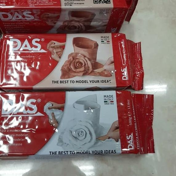✼ Tanah Liat 500Gr Dash / Clay 500Gr Dash / Dash Clay 500Gr - Putih ❁