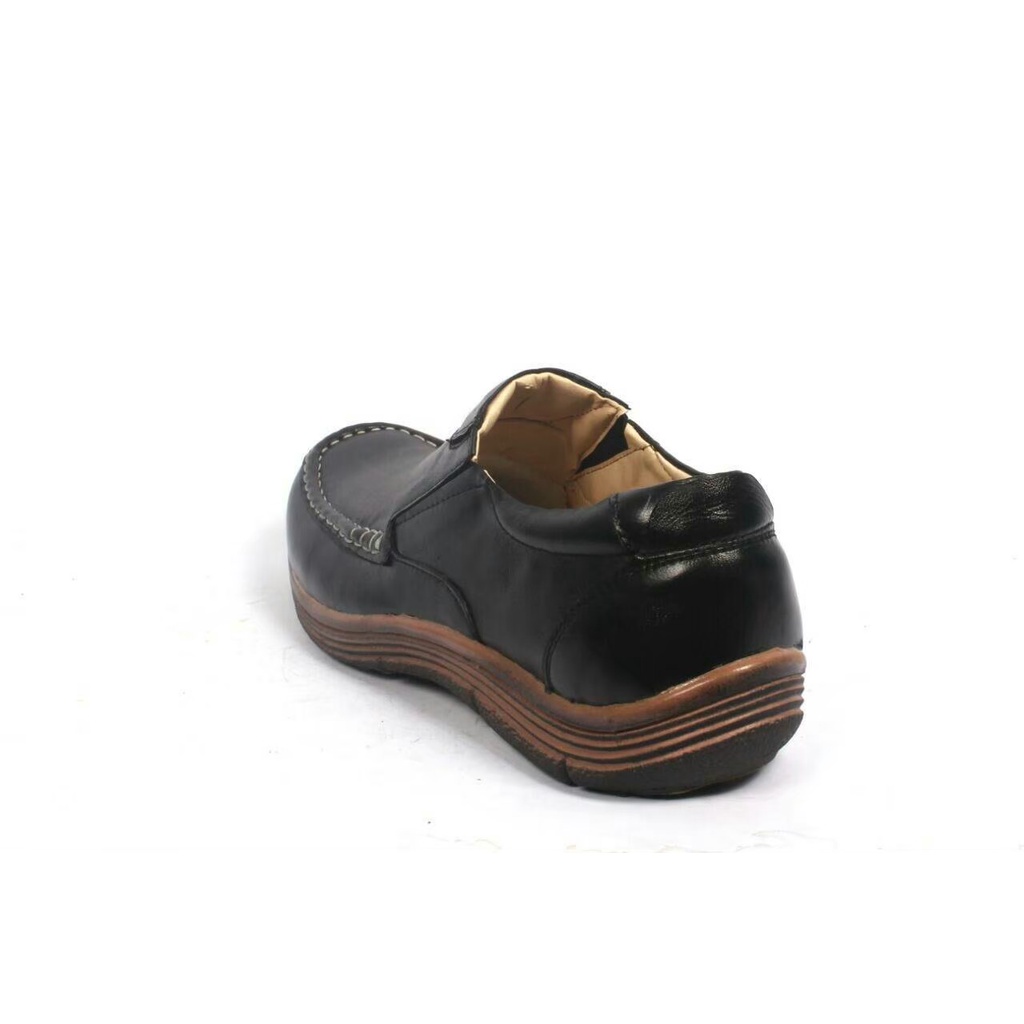 SepatuFormal Pantofel Slip On Pria Sepatu Pria Casual Formal Kulit Asli Sepatu Formal Pria Pantofel Kerja Kuliah formal Original Kekinian Murah Terlaris Sepatu Loafer Kulit Pria