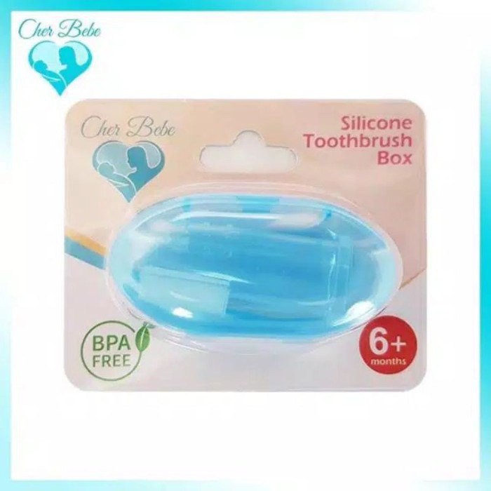 Cher Bebe Haega Sikat Gigi Silicone Jari untuk bayi