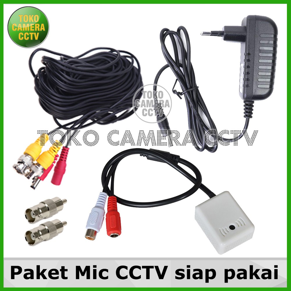 Paket Mic CCTV siap pakai