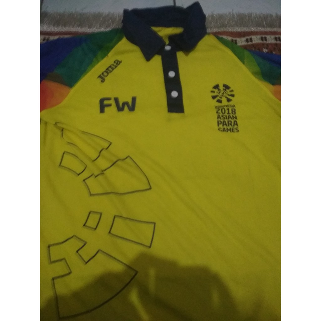 Baju Asian Para Games yellow (Field Worker/Volunteer)
