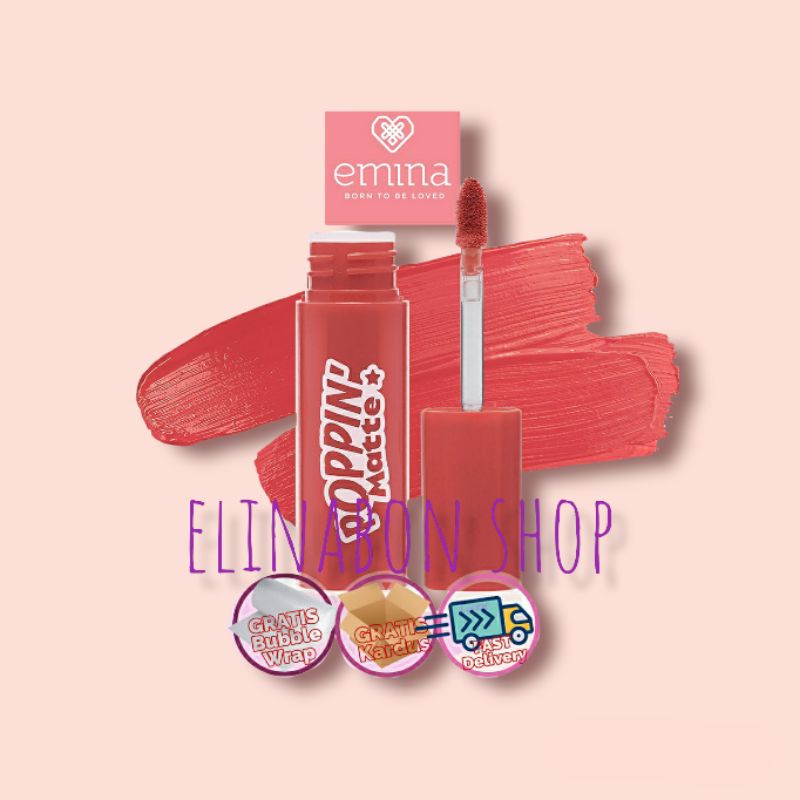 Emina Poppin Matte Lip Cream Longlasting