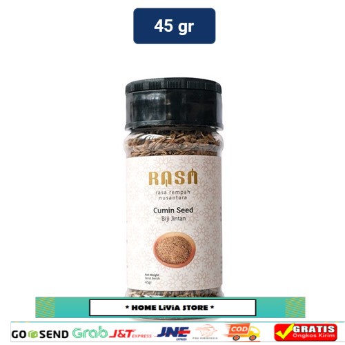 

Rasa Rempah Nusantara Cumin Seed Jintan Biji 45 gr