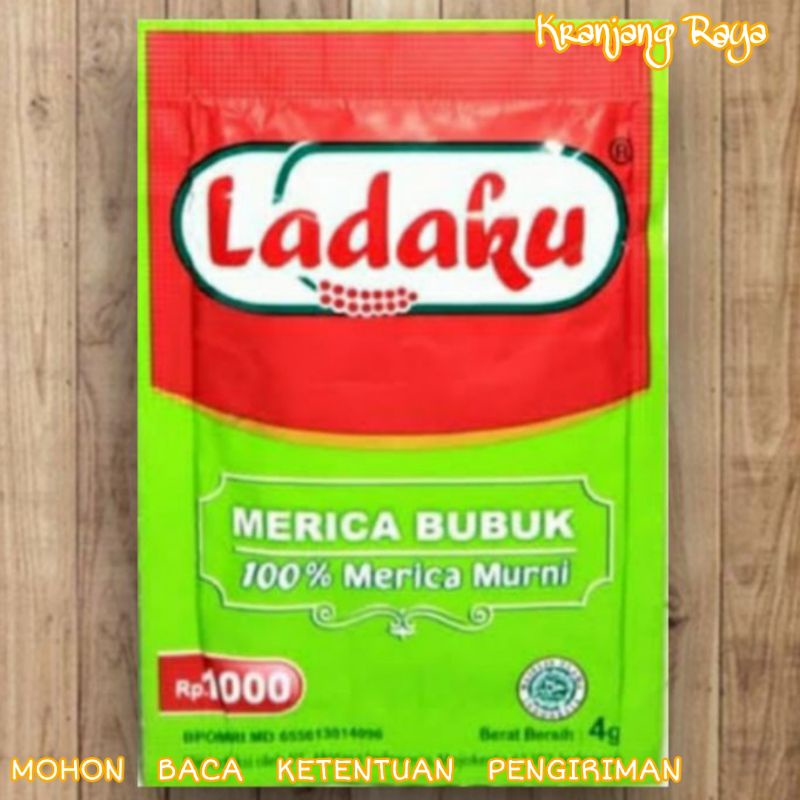 Lada Bubuk 4 gram / sachet