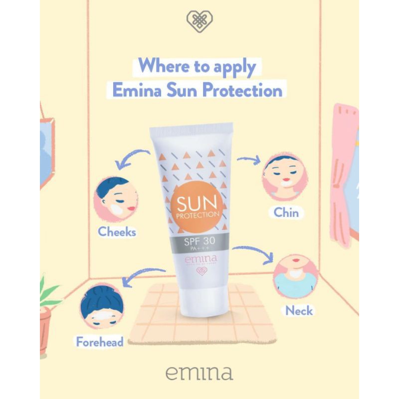 EMINA SUN PROTECTION SPF 30 PA+++ 60 Gr | Emina Sun Battle SPF 30 PA+++