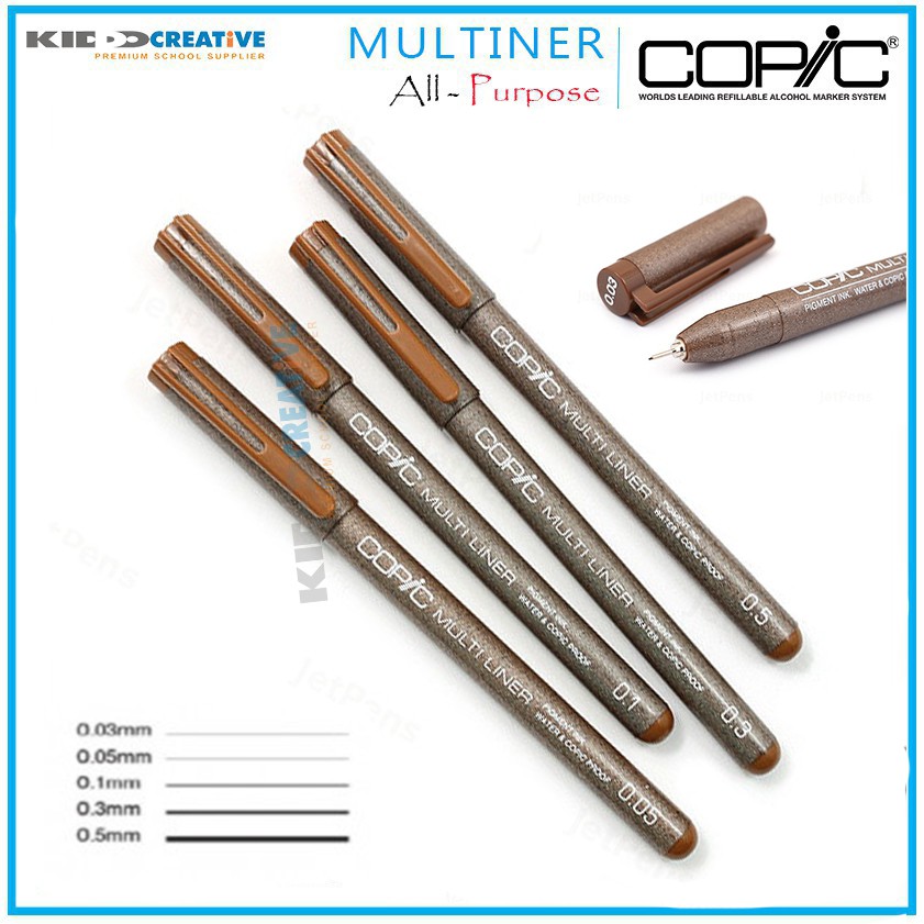 

COPIC INDIVIDUAL MULTILINER BROWN