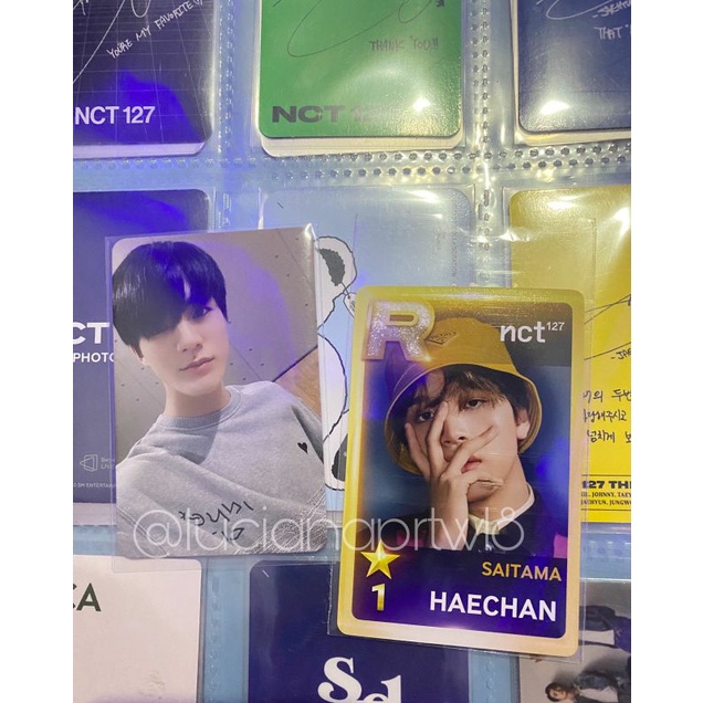 Pc Haechan NCT saitama R card+Jeno Owhat hot sauce