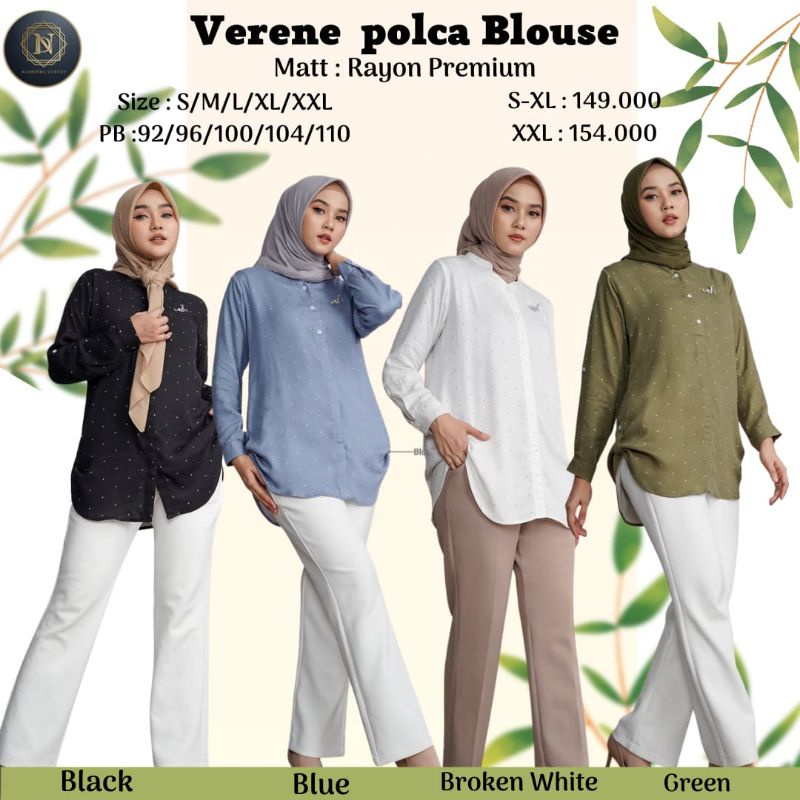VERENE POLCA BLOUSE NADHEERA LUXURY