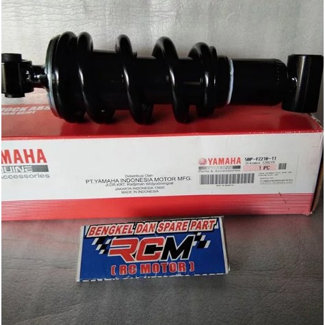 SHOCK ABSORBER ASSY SKOK MONOSHOCK YAMAHA SCORPIO ORI ORIGINAL YAMAHA YGP ASLI 5BP-F2210-00