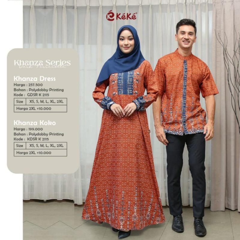 SARIMBIT KHANZA SERIES ( TERRACOTTA )TERBARU BY KEKE