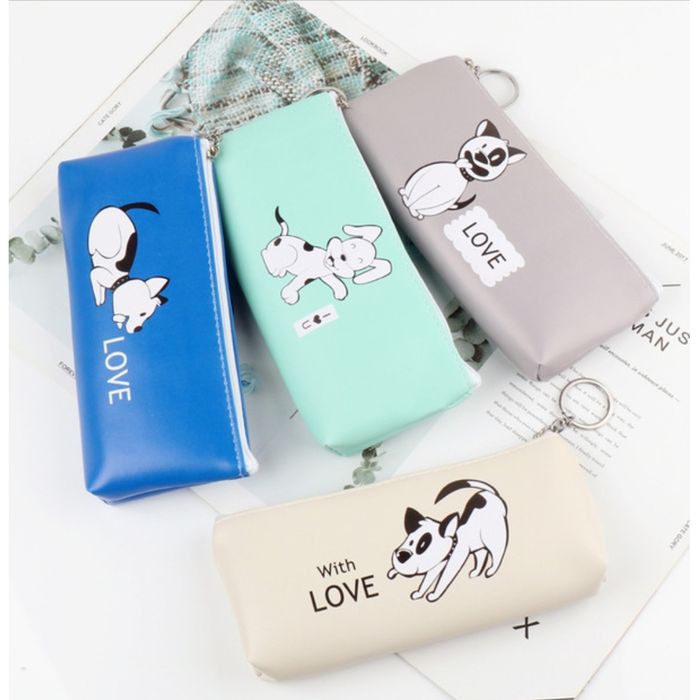 

Unik TP0028 Tempat Pensil Love Dog / Tempat Kosmetik - Abu-abu Murah