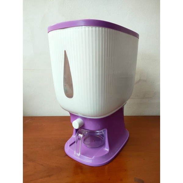 dispenser beras 12 liter new modern series model by jeon