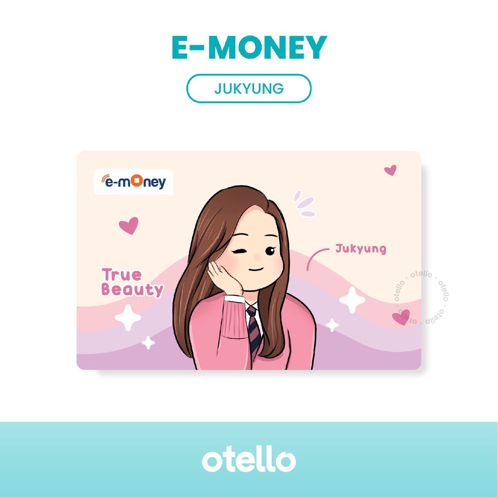 Kartu E-Money True Beauty eMoney Mandiri Kdrama eToll Korean Drama Merchandise