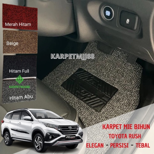 KARPET LANTAI MOBIL ALL NEW RUSH 2021 PREMIUM BIHUN PVC COIL