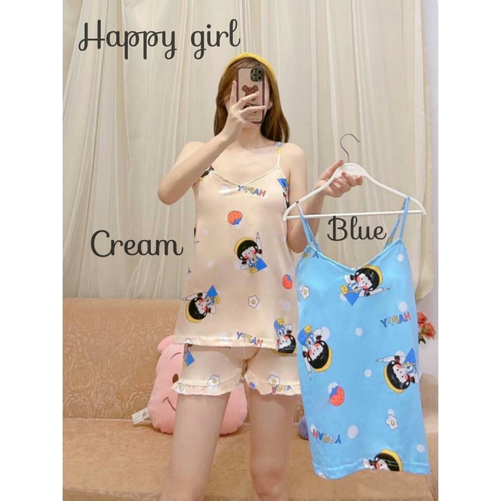 RAINBOW - BAJU TIDUR DEWASA HP IMPORT SEXY SINGLET MOTIF PART 2