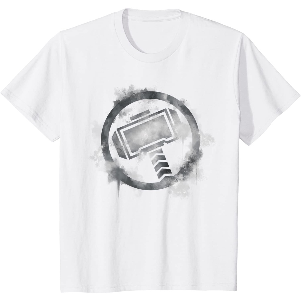 Kaos Anak Marvel Avengers Endgame Thor Spray Paint Logo T-Shirt