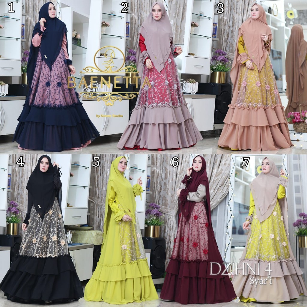 Gamis DZIHNI 4 Original by BAENETTA