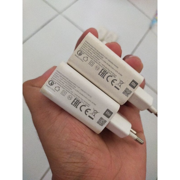 charger bekas copotan xiaomi note 7 pro, note 8 pro, note 9,fast charging 22,5w bekas original 100%