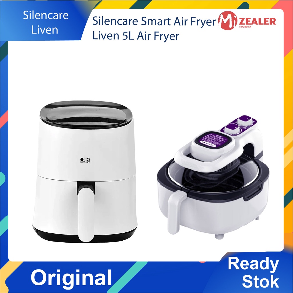 【HOT】Liven Air Fryer 5L Penggorengan Tanpa Minyak -Nathome Smart Air Fryer Oven kapasitas 4L