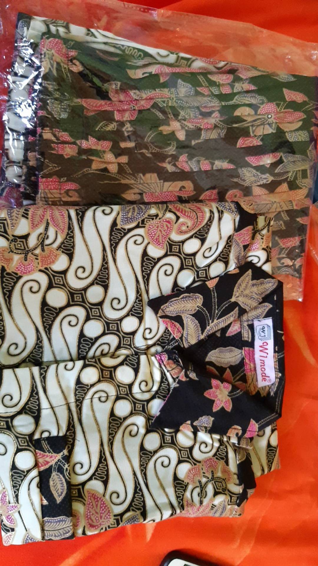 Set Couple Batik / Baju Couple Batik Kebaya / Couple Batik Keluarga / Rok Plisket Duyung Lilit Jumbo