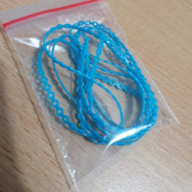 1 METER POWER CHAIN BIRU TOSKA NOMOR 32