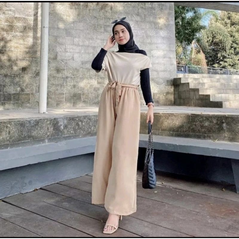 KULOT RIBBON PANTS/CELANA KULOT/KULOT WOLFIS