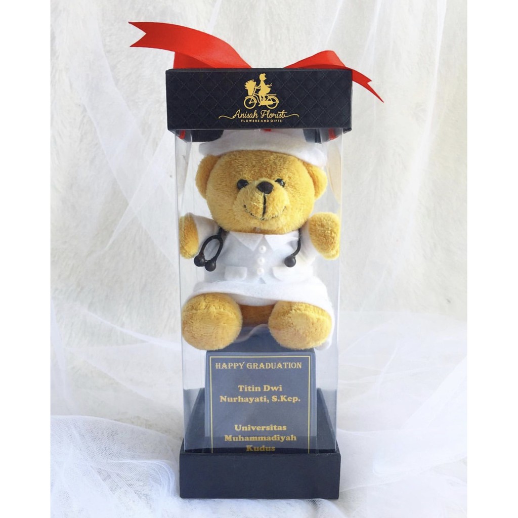 Piala Boneka Wisuda | Piala Boneka Profesi | Piala Boneka | Graduation Gift | Kado Wisuda