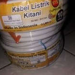 Kabel Listrik NYM 2x1,5mm @10M Tembaga Murni KITANI (SNI/LMK)