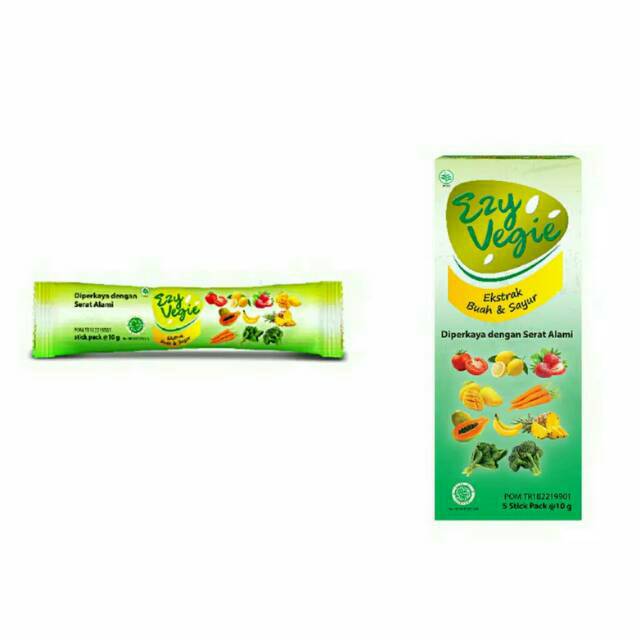 EzyVegie Ekstrak Buah dan Sayur / Ezy Vegie Sachet 10gr